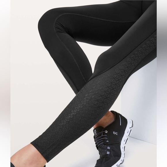 Lululemon Strength & Sweat Tights Black Size 4 - Picture 1 of 13
